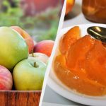 ריבת ענבר בת חמש דקות מתפוחים: פרוסות שקופות, כמו סוכריות